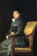 Francisco Goya Therese Louise de Sureda oil painting on canvas